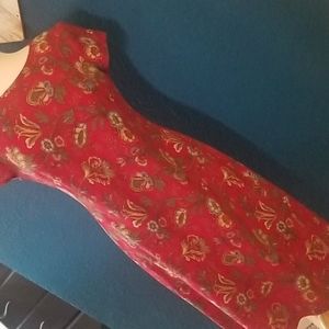 🔥5/$20 Pretty red floral dress